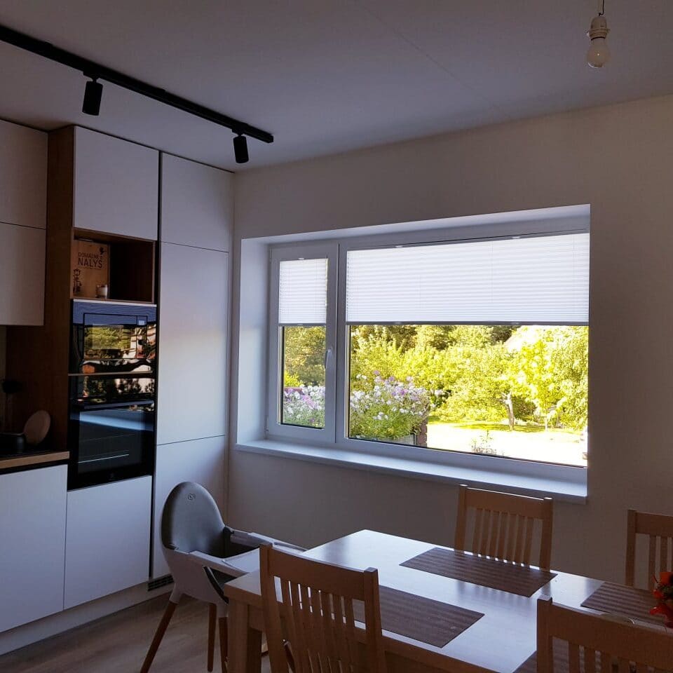 Ruloo köögis — pehme valgus